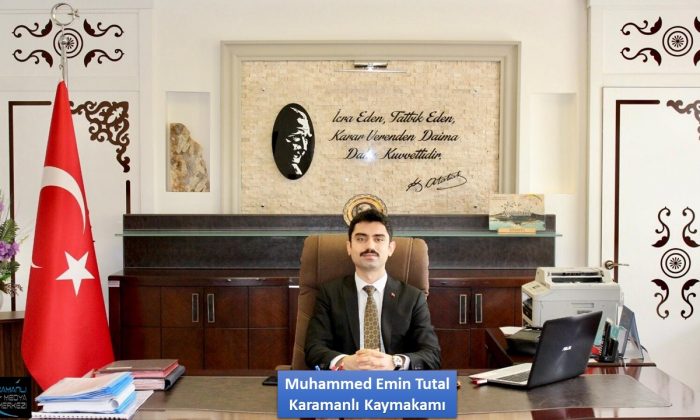 KAYMAKAM MUHAMMED EMİN TUTAL GÖREVİNE BAŞLADI