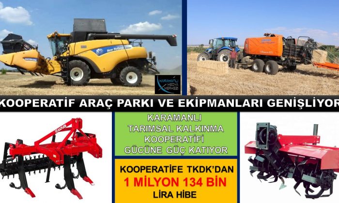 KARAMANLI KALKINMA KOOPERATİFİNE TKDK’DAN BÜYÜK HİBE