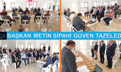 BAŞKAN SİPAHİ GÜVEN TAZELEDİ