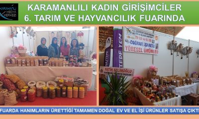 KARAMANLI KADIN GİRİŞİMCİ KOOPERATİFİ 6. TARIM VE HAYVANCILIK FUARINDA