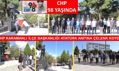 CUMHURİYET HALK PARTİSİ 98 YAŞINDA