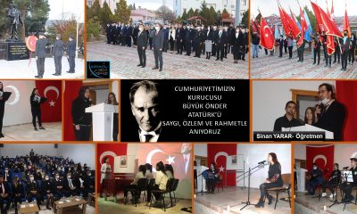 BÜYÜK ÖNDER ATATÜRK’Ü ANIYORUZ