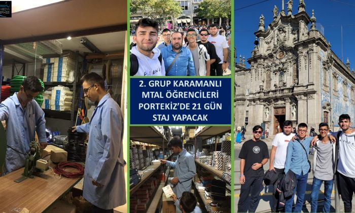 KARAMANLI MTAL ÖĞRENCİLERİNİN AVRUPA STAJI DEVAM EDİYOR
