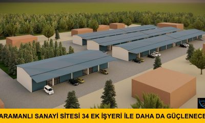 KARAMANLI SANAYİ SİTESİNE 34 İŞYERİ DAHA YAPILACAK