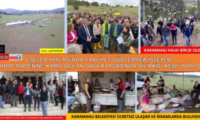 EŞELER YAYLASI’NDA BİLİRKİŞİ KEŞFİ YAPILDI – VİDEO HABER