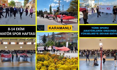 KARAMANLI’DA “AMATÖR SPOR HAFTASI” ETKİNLİKLERİ DÜZENLENDİ