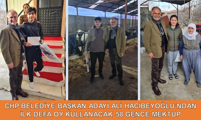 CHP ADAYI HACIBEYOĞLU İLK OYUNU KULLANACAK GENÇLERE MEKTUP YAZDI
