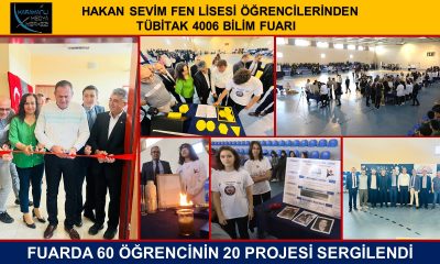 HAKAN SEVİM FEN LİSESİ ÖĞRENCİLERİNDEN TÜBİTAK 4006 BİLİM FUARI – VİDEO HABER