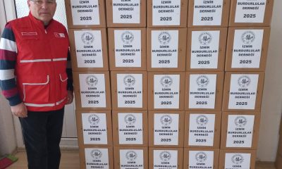 İZMİR BURDURLULAR DERNEĞİ’NDEN 400 AİLEYE GIDA 50 AİLEYE NAKDİ YARDIM