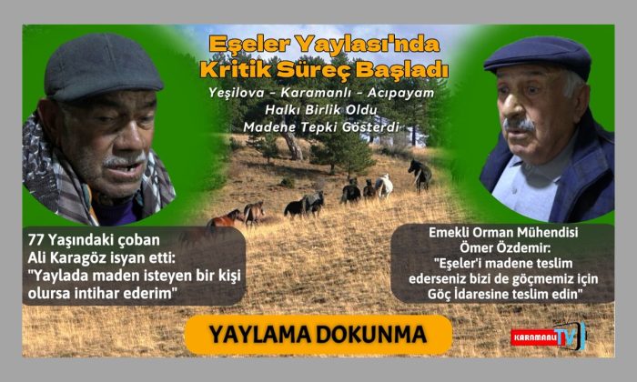 EŞELER YAYLASI’NDAKİ KROM MADENİ KAPASİTE ARTIRIMI PROJESİ İÇİN BİLGİLENDİRME TOPLANTISI DÜZENLENDİ – VİDEO HABER