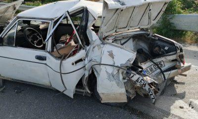 BURDUR’DA GAZETECİ HALİL İBRAHİM KARA TRAFİK KAZASI GEÇİRDİ