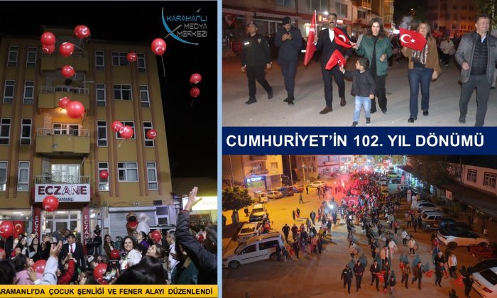 KARAMANLI’DA ÇOCUK ŞENLİĞİ VE FENER ALAYI DÜZENLENDİ