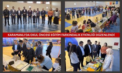 KARAMANLI’DA OKUL ÖNCESİ EĞİTİMİ FARKINDALIK ETKİNLİĞİ DÜZENLENDİ