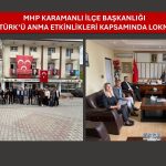 MHP KARAMANLI İLÇE BAŞKANLIĞI ATATÜRK VE TÜM ŞEHİTLER İÇİN LOKMA DÖKTÜRDÜ – VİDEO HABER