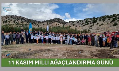 MİLLİ AĞAÇLANDIRMA GÜNÜ’NDE FİDANLAR TOPRAKLA BULUŞTU – VİDEO HABER