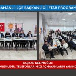 AK PARTİ KARAMANLI İLÇE BAŞKANLIĞI İFTAR PROGRAMI DÜZENLEDİ