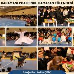 KARAMANLI’DA ESKİ RAMAZAN EĞLENCELERİ YAŞATILIYOR