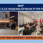 MHP KARAMANLI İLÇE BAŞKANLIĞI’NDAN İFTAR PROGRAMI