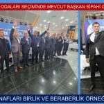 ESNAF ODALARI YİNE “METİN SİPAHİ” DEDİ