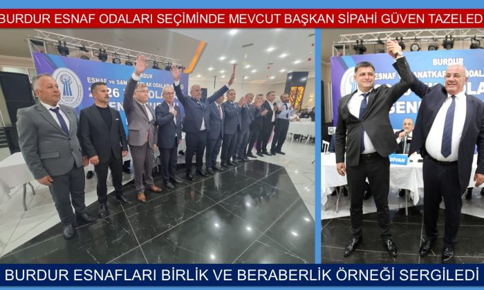ESNAF ODALARI YİNE “METİN SİPAHİ” DEDİ