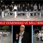 15 TEMMUZ DEMOKRASİ VE MİLLİ BİRLİK GÜNÜ