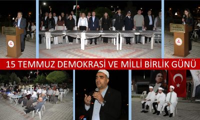 15 TEMMUZ DEMOKRASİ VE MİLLİ BİRLİK GÜNÜ