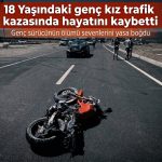 TEFENNİ’DE MOTOSİKLET KAZASI: 1 ÖLÜ